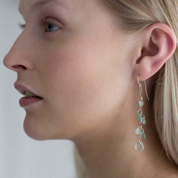 Tendril earrings